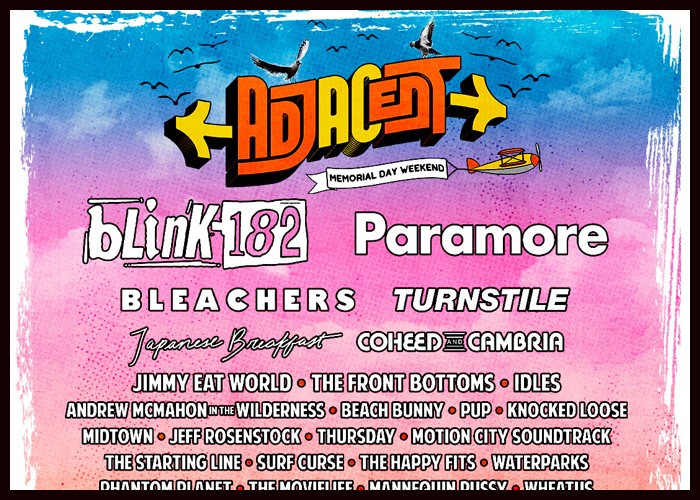 Blink-182, Paramore To Headline Inaugural Adjacent Music Festival
