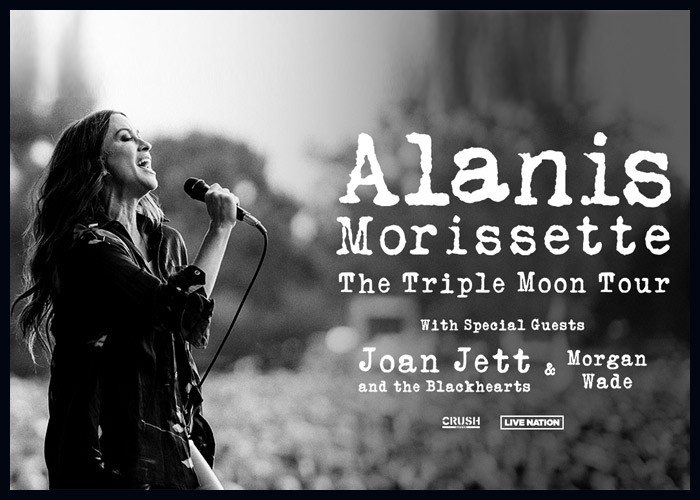 Alanis Morissette Announces 2024 ‘The Triple Moon Tour’ With Joan Jett, Morgan Wade