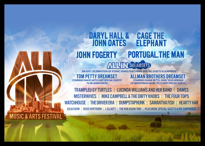 Inaugural All IN Festival To Feature Hall & Oates, Cage The Elephant & More