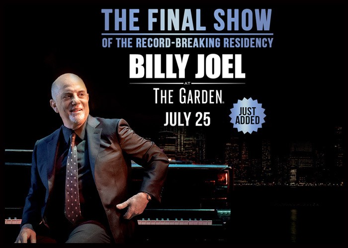 Billy Joel Announces Final Show Of Record-Breaking Madison Square Garden Residency