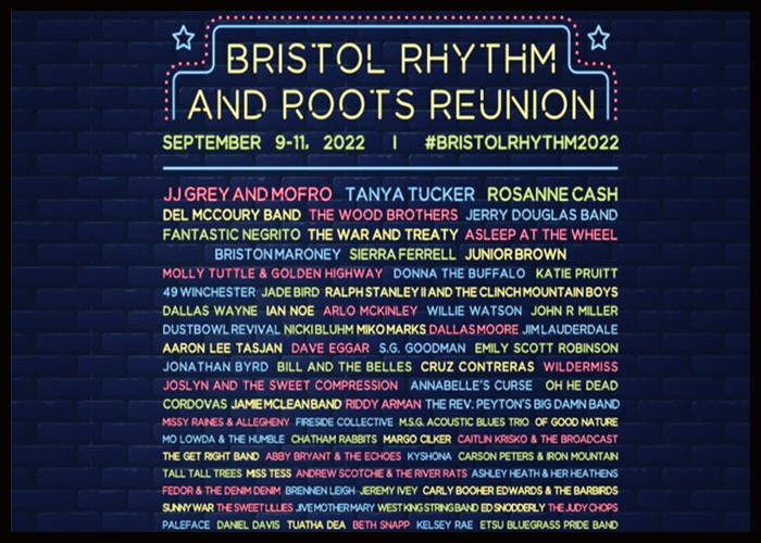 Rosanne Cash, Tanya Tucker & More Set For Bristol Rhythm & Roots Reunion