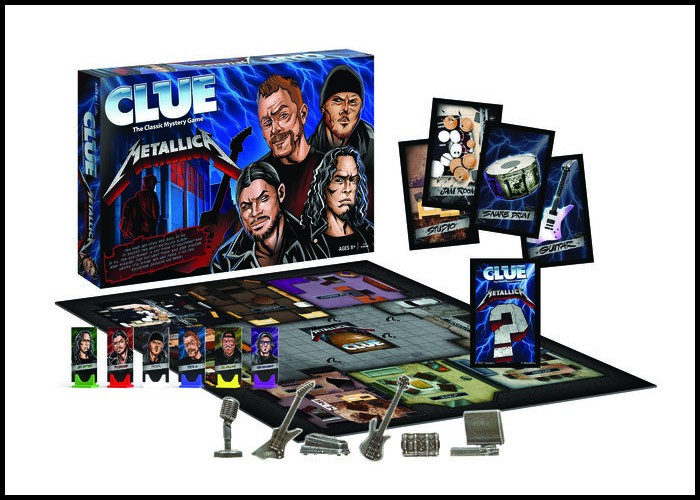 Metallica Version Of Mystery Game ‘Clue’ Unveiled