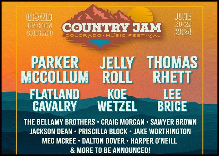 Thomas Rhett, Jelly Roll & Parker McCollum To Headline Country Jam Colorado 2024