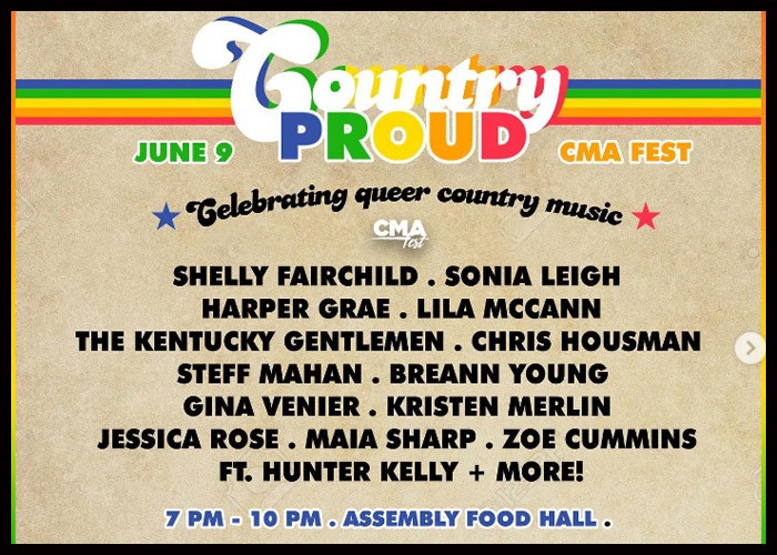 CMT Announces First LGBTQ+ Event At Country Music Festival