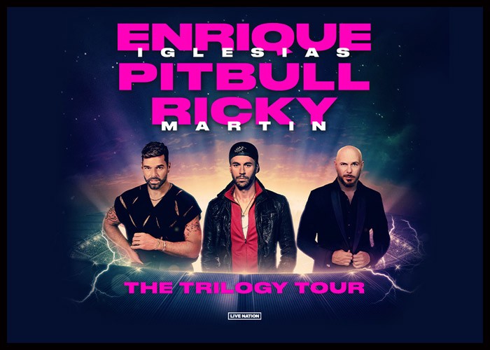 Enrique Iglesias, Ricky Martin & Pitbull Joining Forces For The Trilogy Tour