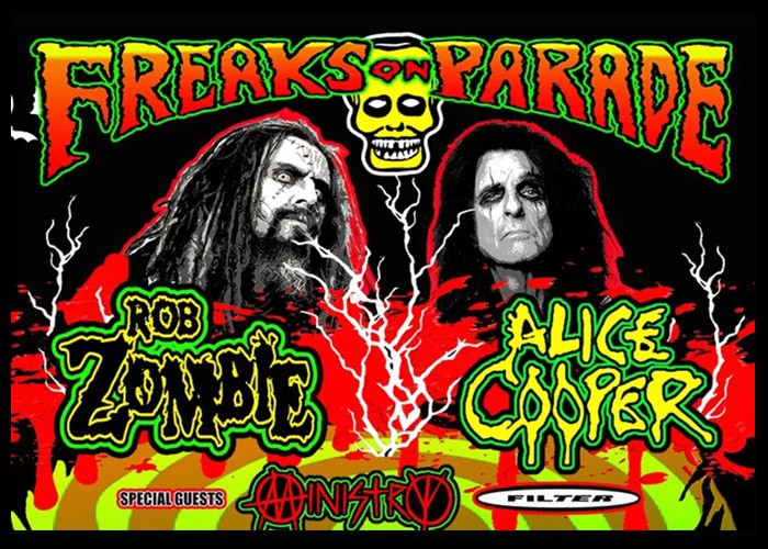 Alice Cooper, Rob Zombie Announce 'Freaks On Parade' Tour