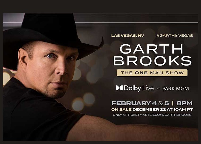 Garth Brooks Announces Pair Of February Shows In Las Vegas