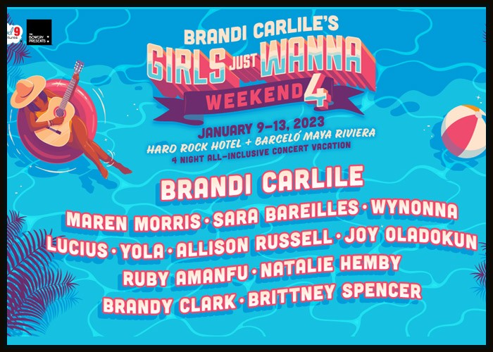 Brandi Carlile’s Girls Just Wanna Weekend To Feature Maren Morris, Wynona Judd & More