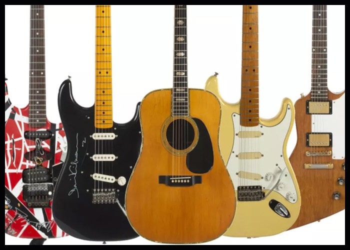 Guitars Played By Eric Clapton, U2’s The Edge & More Sell For Over $5 Million