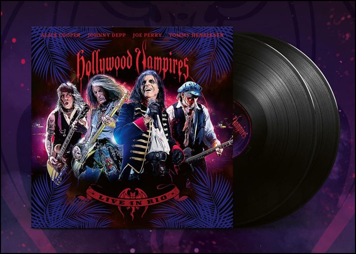 Hollywood Vampires Share Live Video For Cover Of Jimi Hendrix' 'Manic Depression'