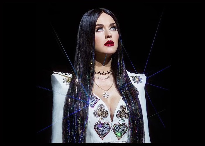 Katy Perry Teases Las Vegas Residency In Elvis-Inspired Jumpsuit