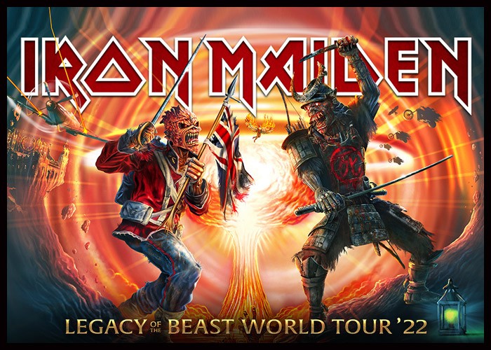 Iron Maiden Add Dates To 2022 ‘Legacy Of The Beast’ World Tour