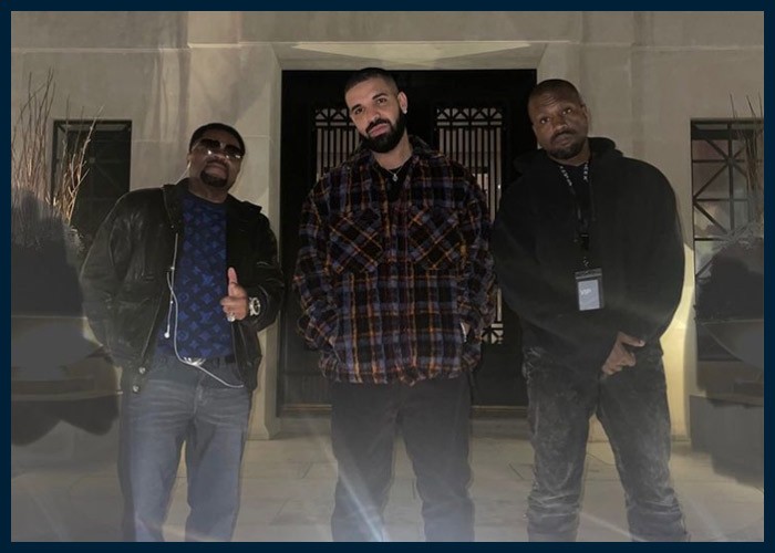 Drake, Kanye West Pose For Photos After Seemingly Squashing Beef