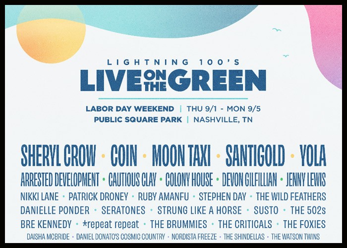 Sheryl Crow, Yola & More To Perform At Lightning 100's Live On The Green Festival