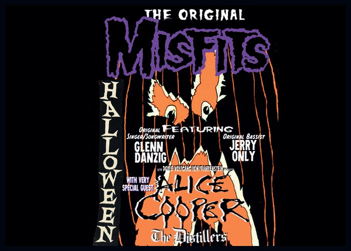Original Misfits Announce Halloween Show With Alice Cooper, The Distillers