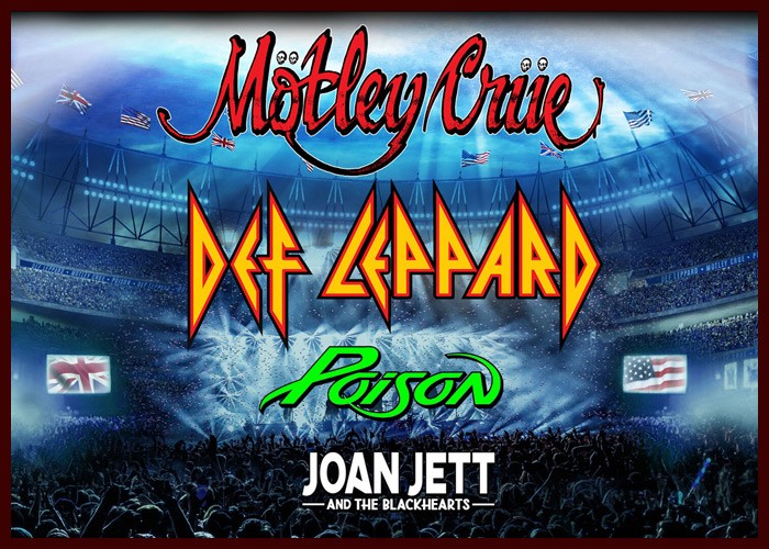 Mötley Crüe, Def Leppard, Poison & Joan Jett ‘Stadium Tour’ Postponed To 2022