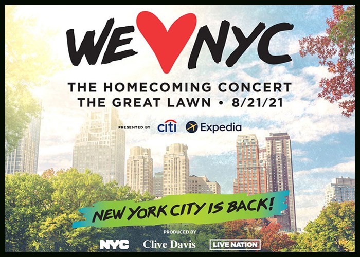 Star-Studded Lineup Revealed For ‘We Love NYC: The Homecoming Concert’