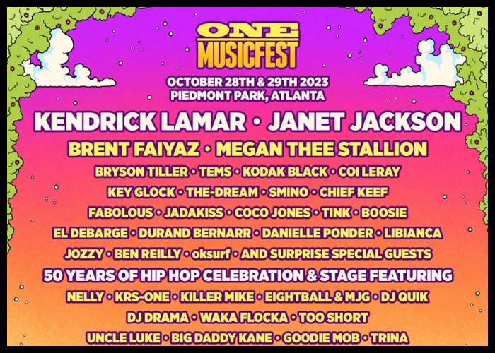 Janet Jackson, Kendrick Lamar & Megan Thee Stallion To Headline ONE MusicFest 2023