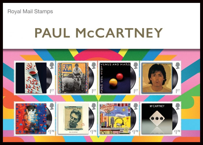 Paul McCartney To Be Honored With Royal Mail Stamp Collection