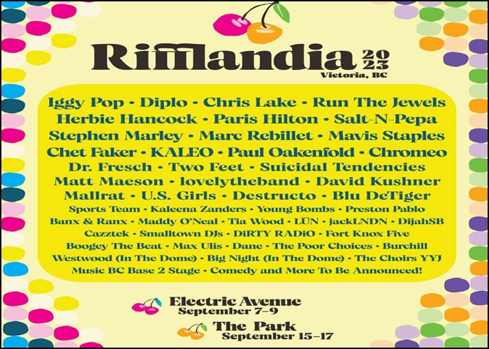 Rifflandia Festival To Feature Iggy Pop, Run The Jewels, Diplo & More