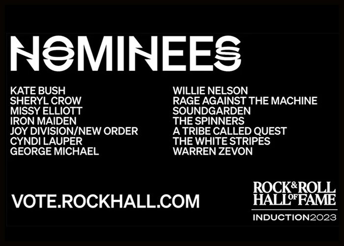 Rock & Roll Hall Of Fame Reveals 2023 Nominees