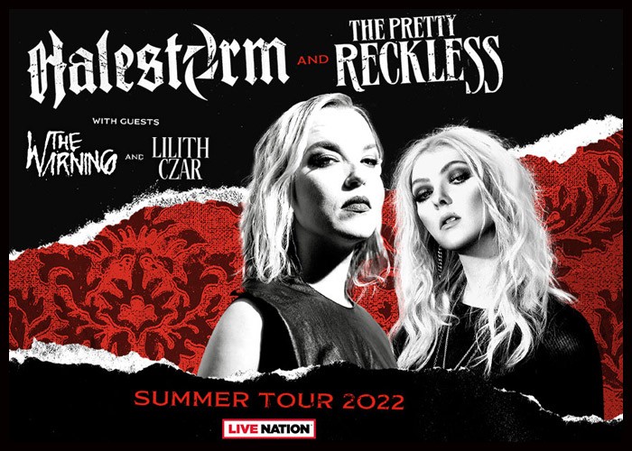 Halestorm & The Pretty Reckless Announce 2022 Summer Tour
