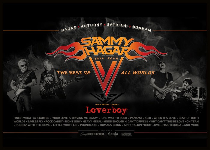 Sammy Hagar Announces ‘The Best Of All Worlds’ 2024 Tour