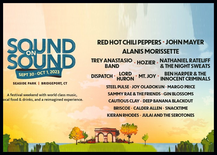 Red Hot Chili Peppers, John Mayer & Alanis Morissette To Headline Sound On Sound 2023