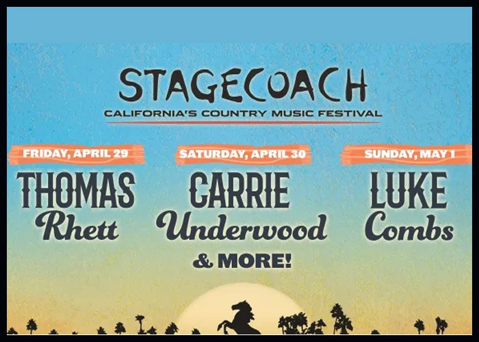 Thomas Rhett, Carrie Underwood & Luke Combs To Headline Stagecoach 2022