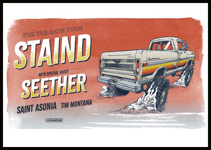Staind Announce 2024 ‘The Tailgate Tour’ With Seether