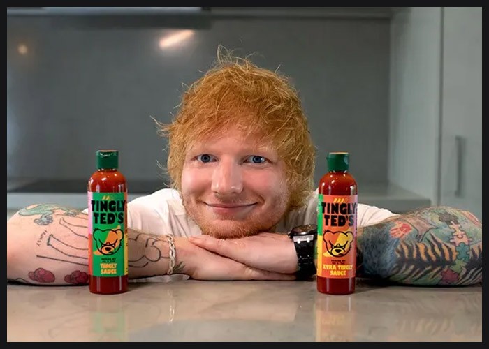 Ed Sheeran Teams With Kraft Heinz To Launch ‘Tingly Ted’s’ Hot Sauce