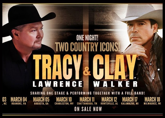 Clay Walker, Tracy Lawrence Announce Co-Headlining Mini-Tour