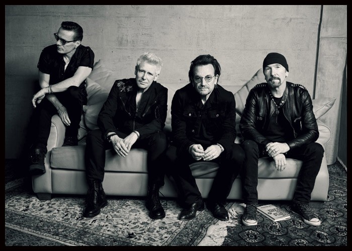 U2 Debut New Song 'Atomic City' During Las Vegas Video Shoot