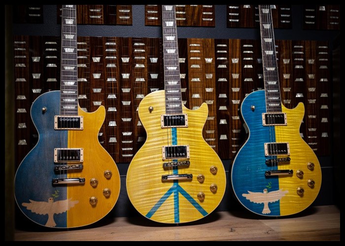 Gibson To Auction Special Guitars Played By Paul McCartney, Slash & More To Benefit Ukraine