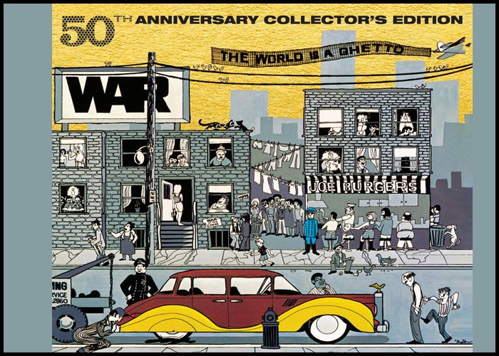 War To Release 50th Anniversary Collector’s Edition Of ‘The World Is A Ghetto’